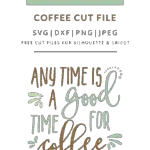 Free coffee svg file