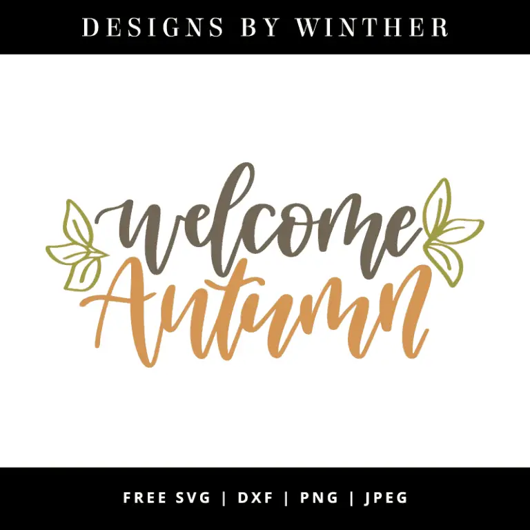 welcome autumn vector clipart