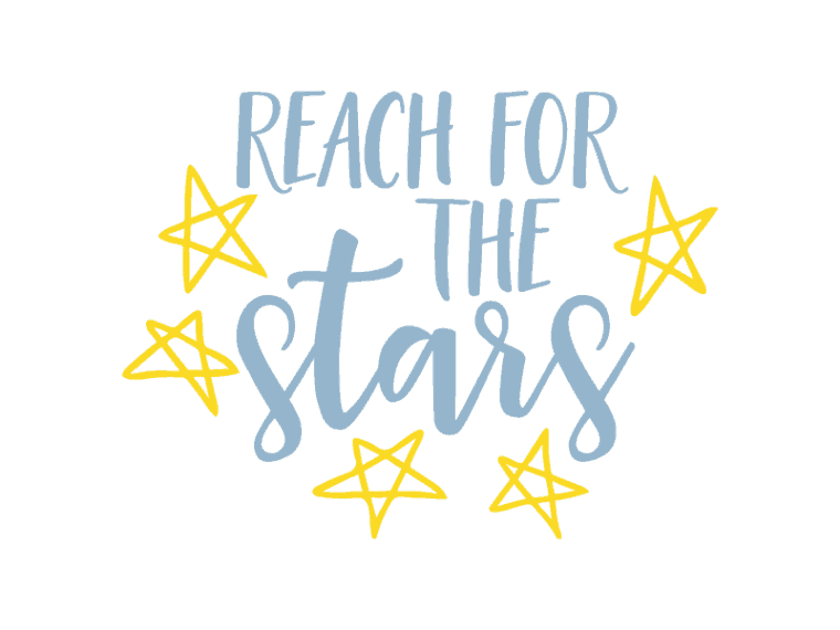 Reach for the stars svg file