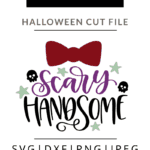 scary handsome vector clipart