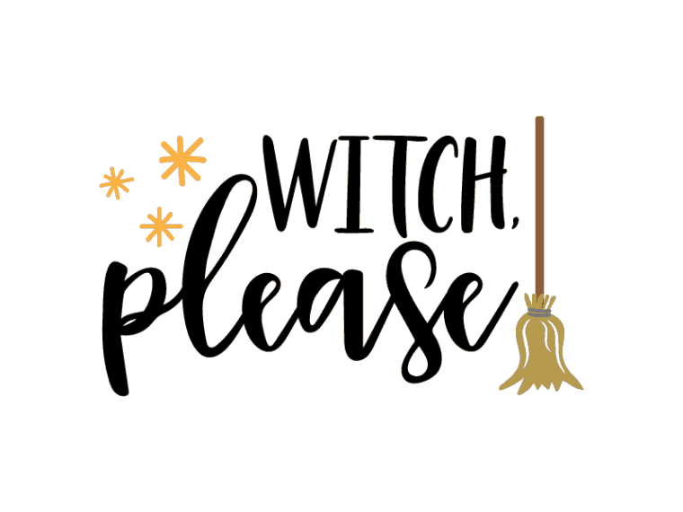 Witch please vector file