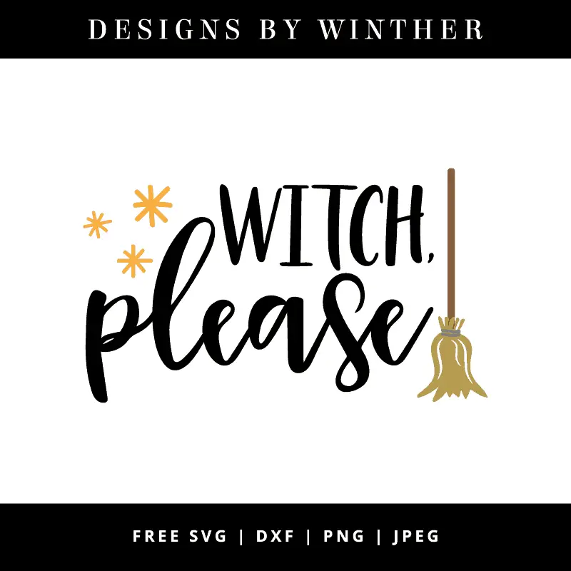 Witch please vector file
