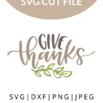 give thanks vector art