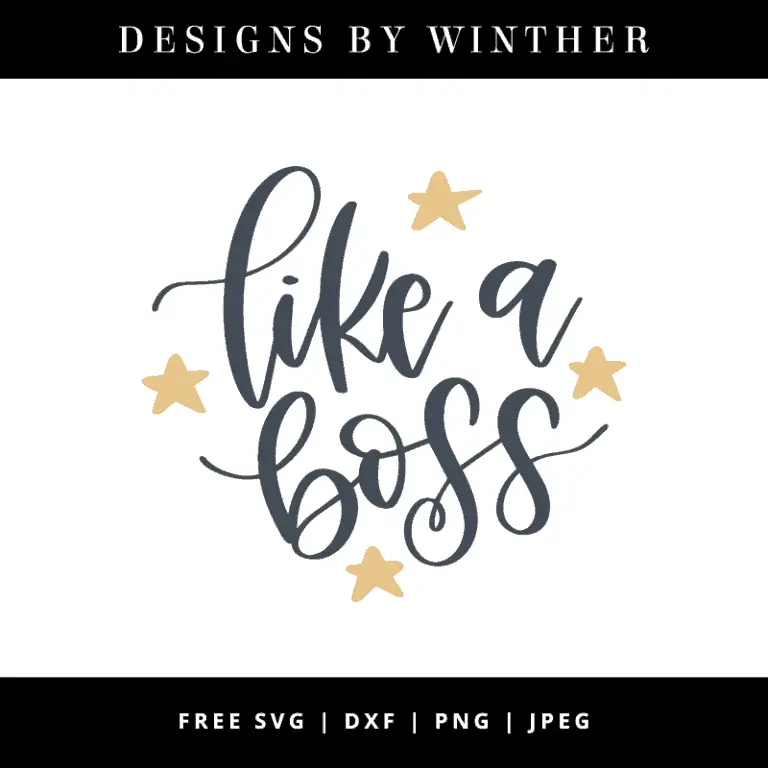 Like a boss vector art