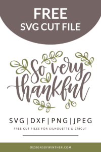 so very thankful svg file