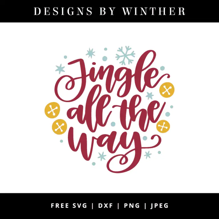 Jingle all the way vector art
