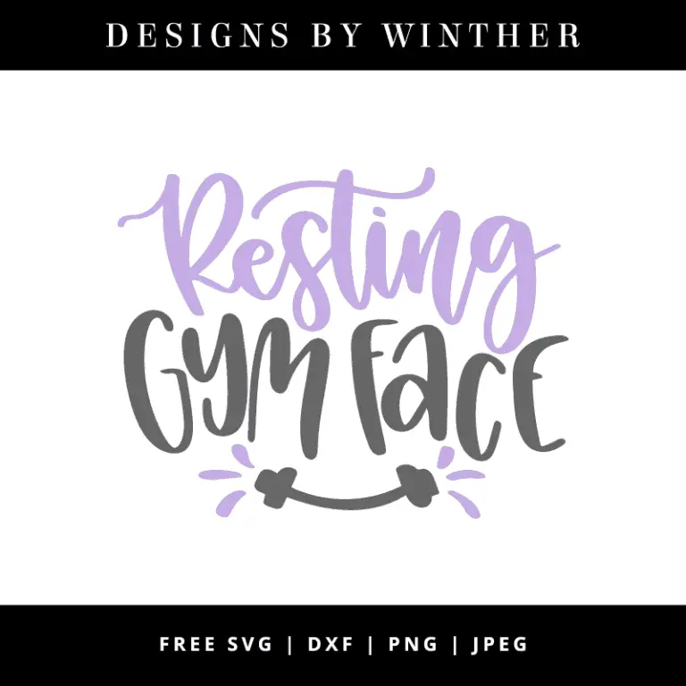 Resting gym face free vector art