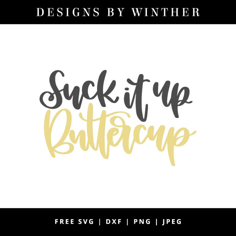 Suck it up buttercup vector