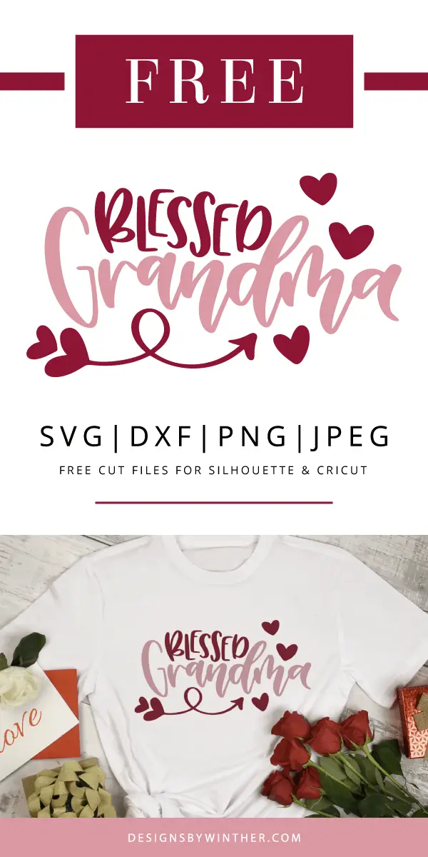 Download Free Blessed Grandma Svg File Designs By Winther SVG, PNG, EPS, DXF File