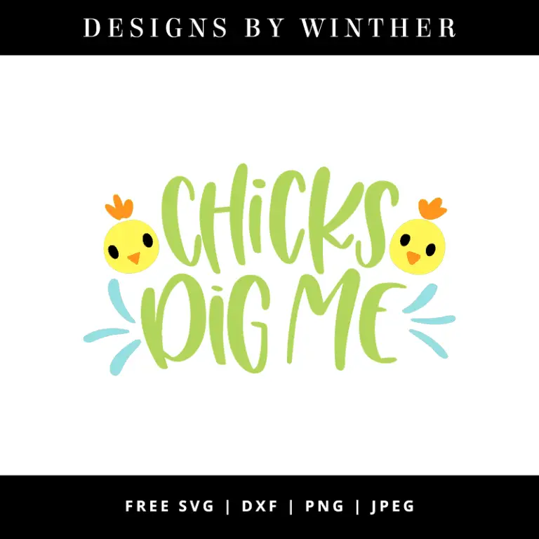 Chicks dig med vector file