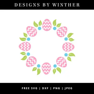Download Free Easter Monogram Svg Dxf Png Jpeg Designs By Winther
