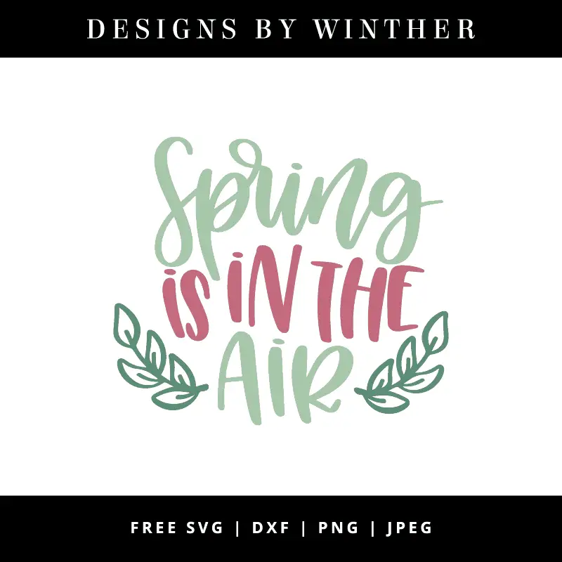 Spring is in the air vector file