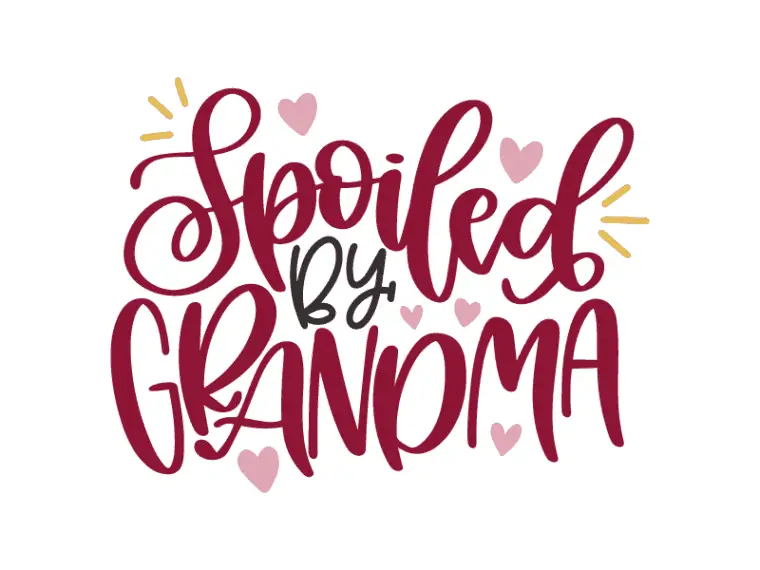 Spoiled by grandma vector