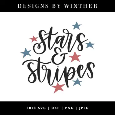 Download Free Stars And Stripes Svg Dxf Png Jpeg Designs By Winther