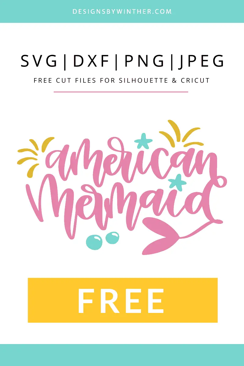 Download Free mermaid svg file for silhouette and cricut - Designs ...