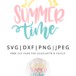 Free Summer Time Svg Dxf Png Jpeg Designs By Winther