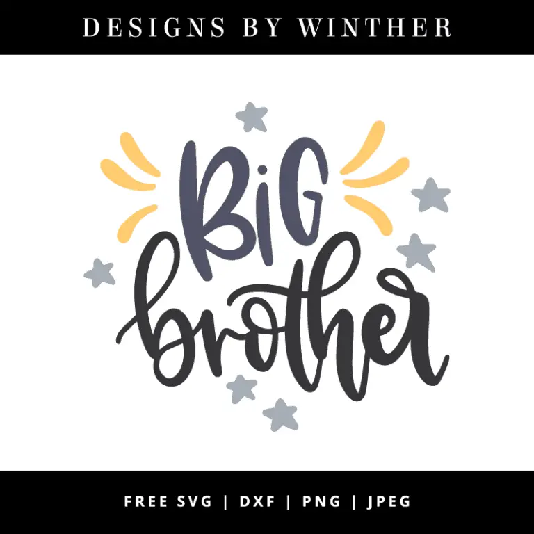Free Big brother SVG DXF PNG & JPEG