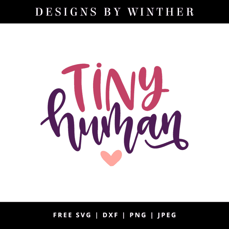 Free Tiny Human SVG DXF PNG & JPEG