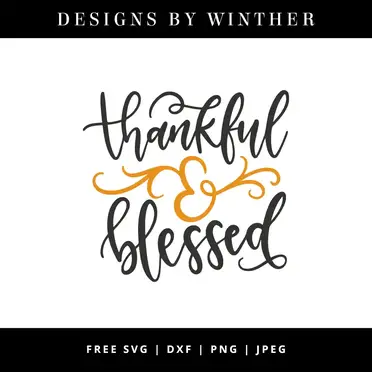 Be Merry and Be Thankful SVG DXF Cut files Duo