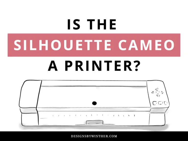Is the Silhouette Cameo a Printer?