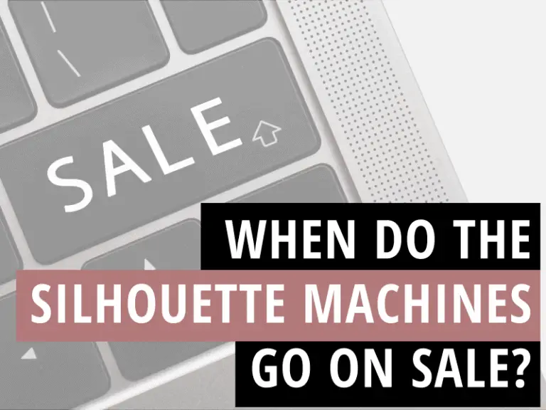 When do the Silhouette Machines and accessories go on sale?