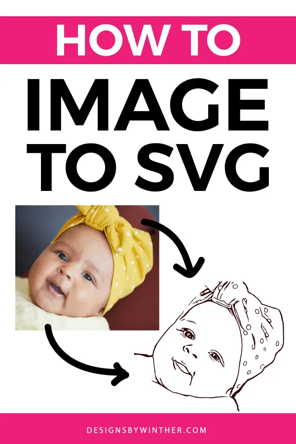 How to convert an image to an SVG cut file for Silhouette or Cricut